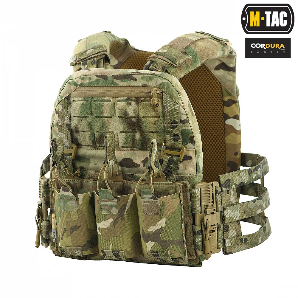 M-Tac Plate Carrier Cuiras QRS Multicam