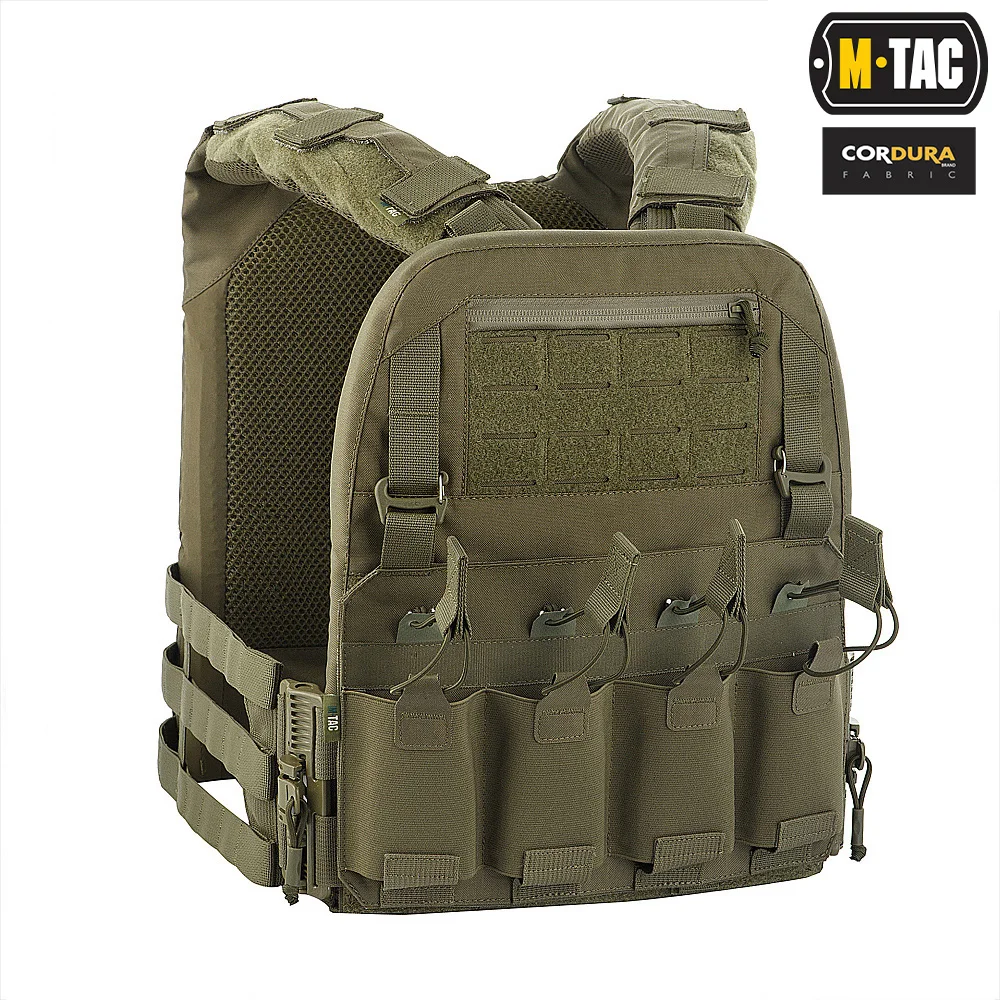 M-Tac Plate Carrier Cuirass QRS XL Ranger Green 2