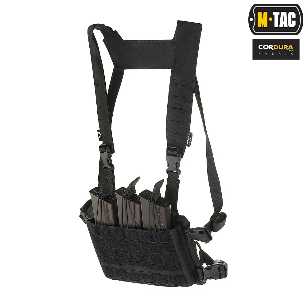 M-Tac Modular Chest Rig Negru 2