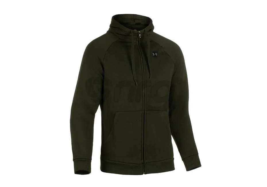 Under Armour hanorac cu fermoar UA Rival Fleece Zip Olive