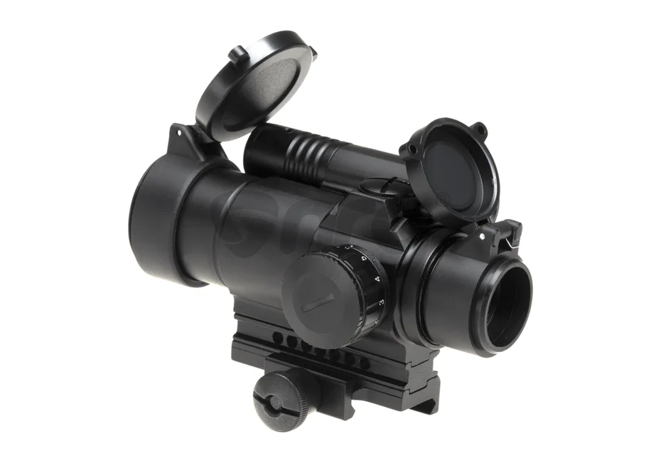 Aim-O red dot M4 cu laser Negru 6