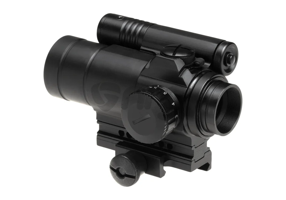 Aim-O red dot M4 cu laser Negru 5