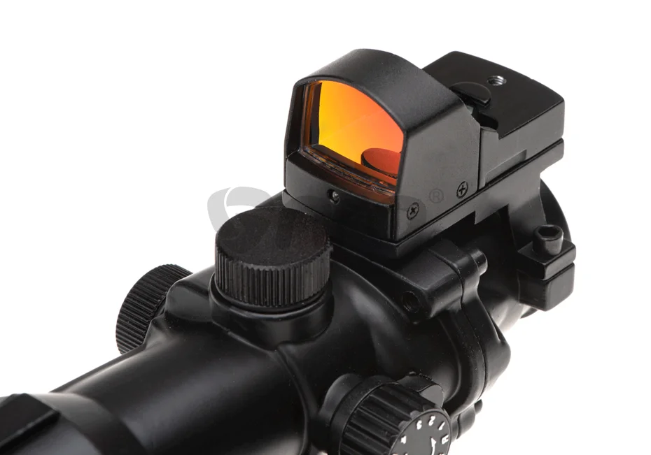 Aim-O combo combat scope ACOG 4x32IR / Reflex Sight Negru 2