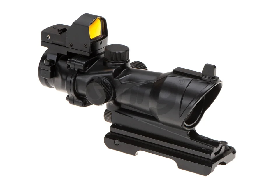 Aim-O combo combat scope ACOG 4x32IR / Reflex Sight QD Negru 7