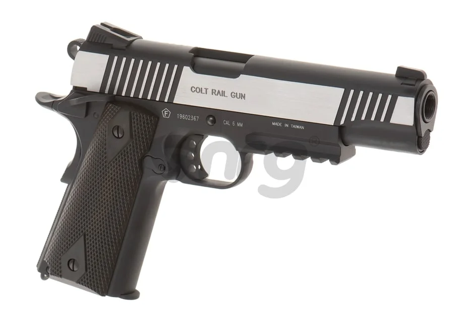 Colt 1911 Rail CO2 Dual Tone 4