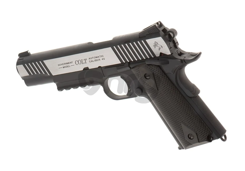 Colt 1911 Rail CO2 Dual Tone