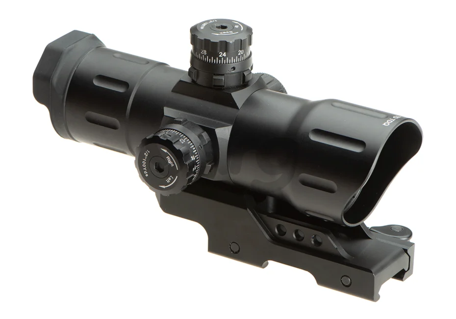 Leapers T-Dot Rosu/Verde ITA 6 Inch Negru 8