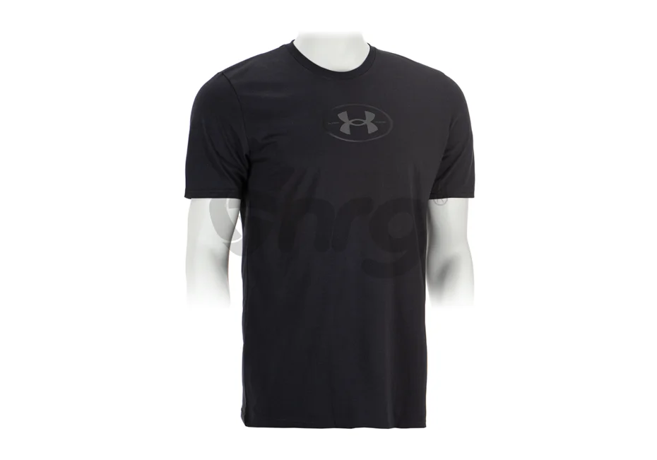 Under Armour tricou UA Armour Repeat SS Negru