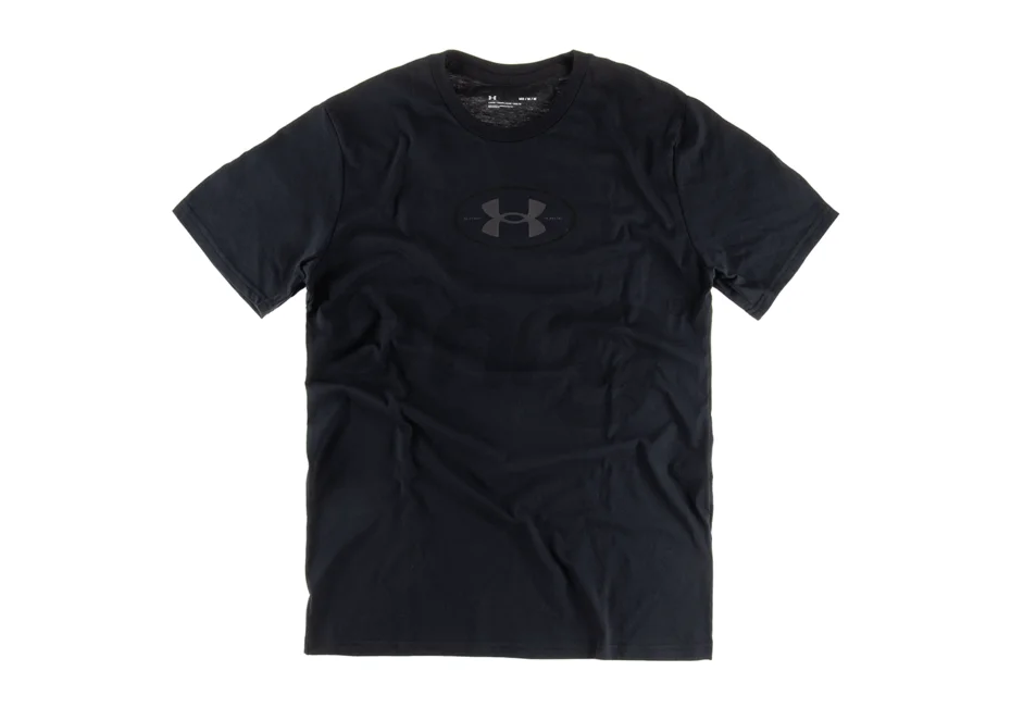 Under Armour tricou UA Armour Repeat SS Negru 2