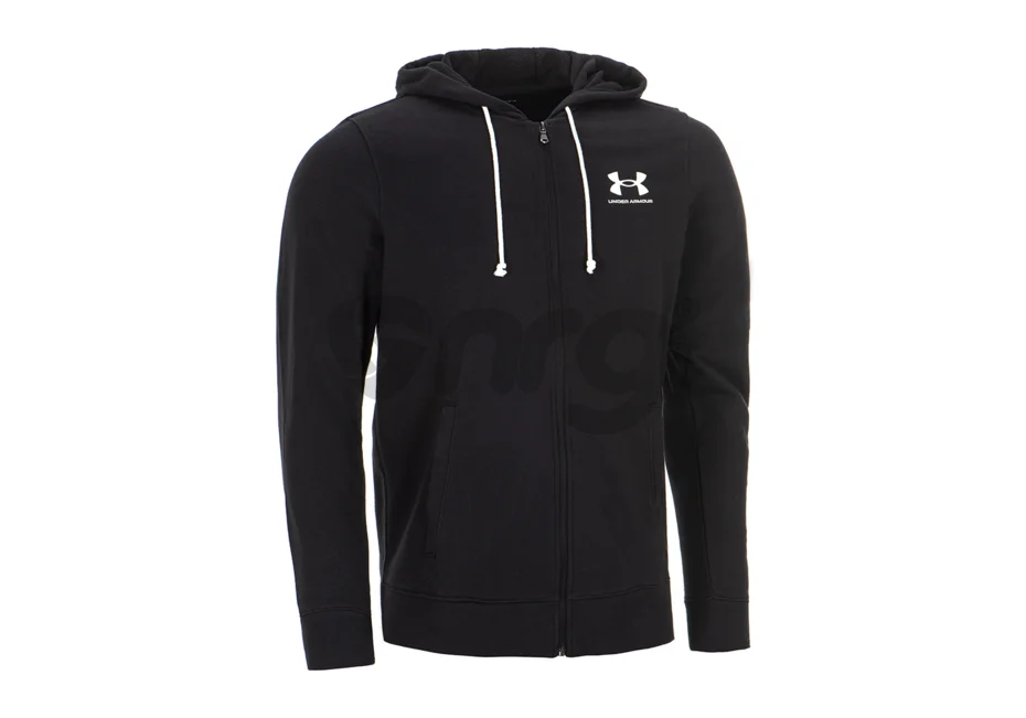 Under Armour hanorac cu fermoar UA Rival Terry LC FZ Negru