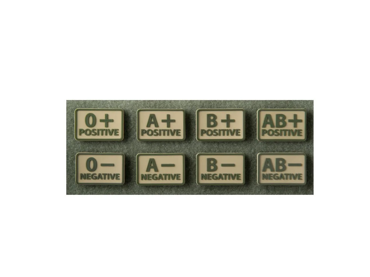 Helikon-Tex cu patch cu grupa sange B- Coyote