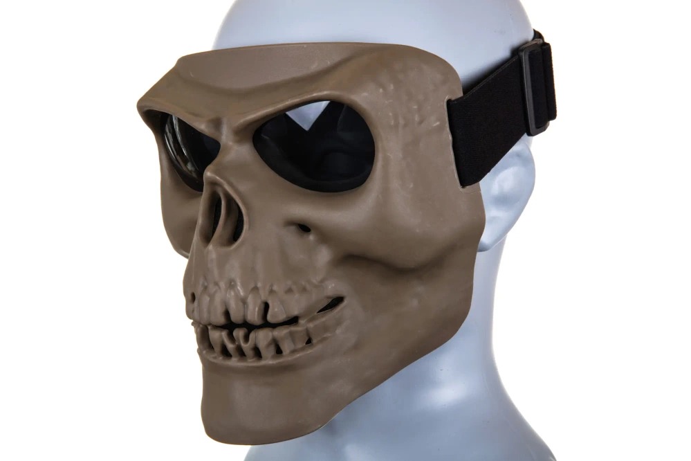 Wosport masca Skeleton Full Face Tan 3