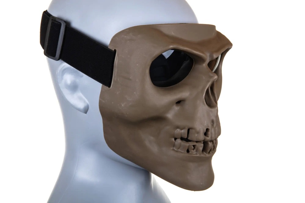 Wosport masca Skeleton Full Face Tan 2