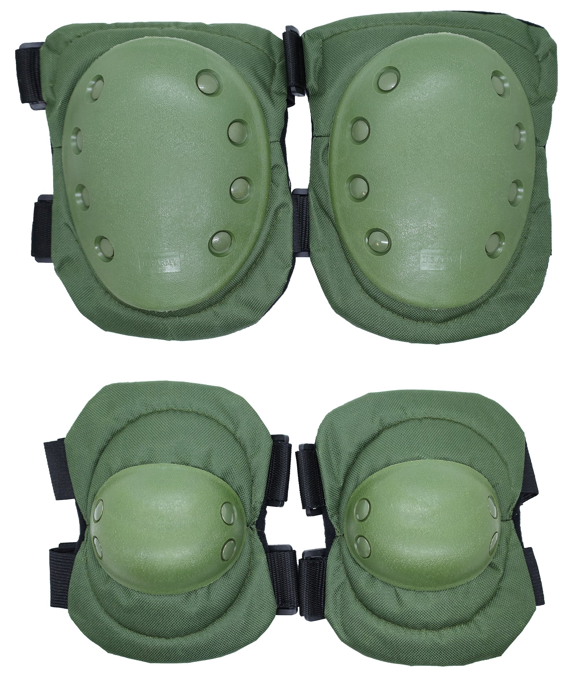 Delta Armory set genunchiere + cotiere v4 Olive