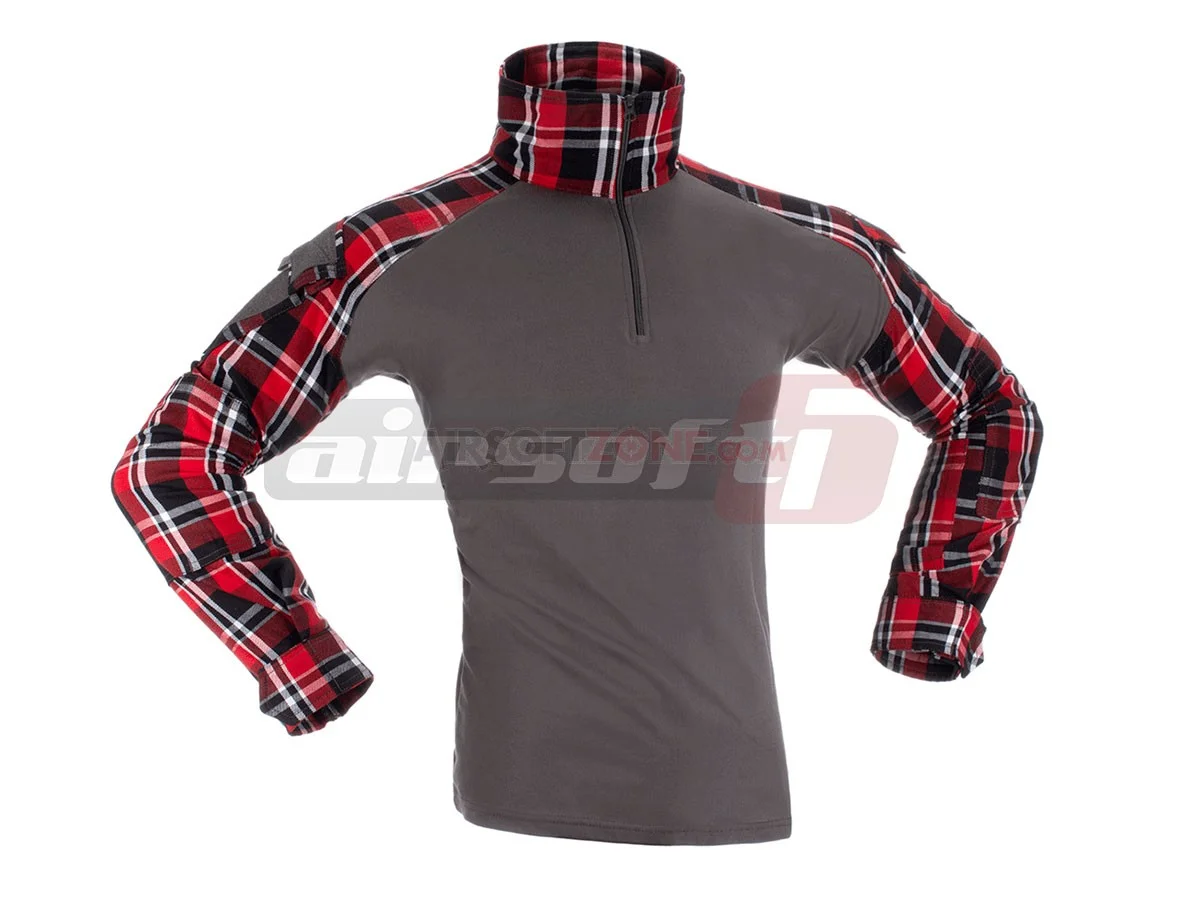 Invader Gear bluza de lupta Flanel Rosu