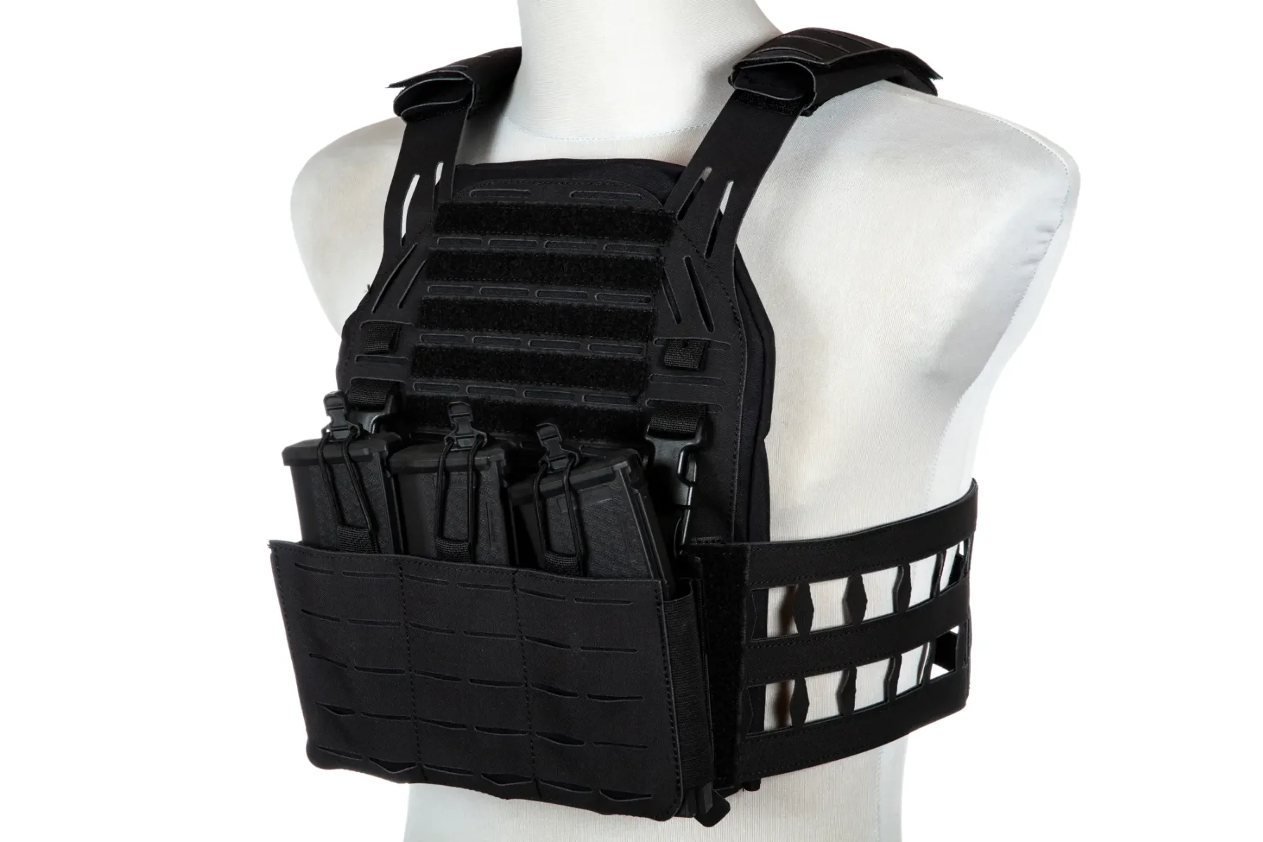 Primal Gear plate carrier Laser-Cut Stegadon Negru 5