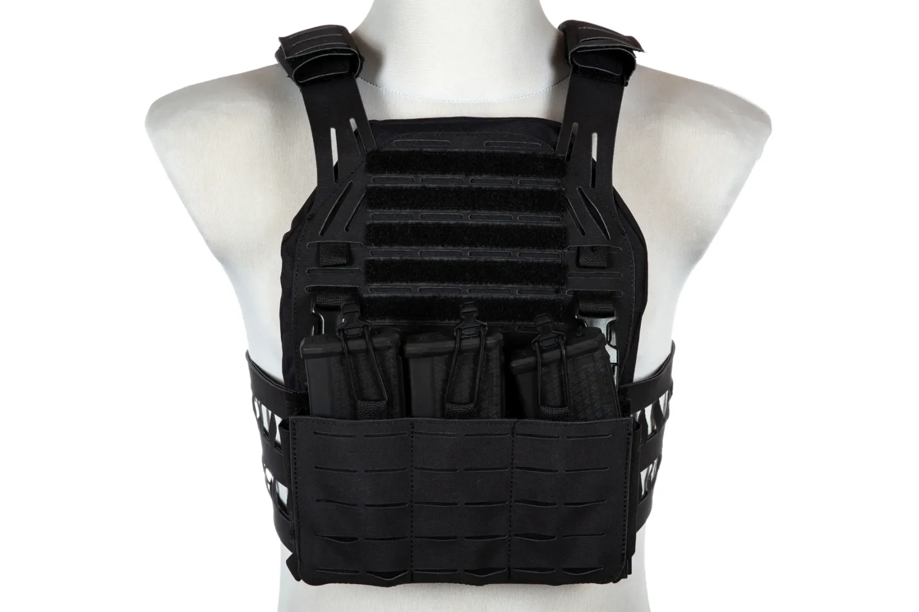 Primal Gear plate carrier Laser-Cut Stegadon Negru 6