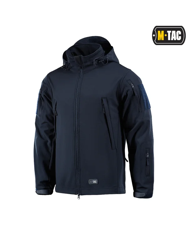 M-Tac Jacheta Soft Shell Dark Navy Blue 3